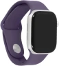 Смарт-часы Apple Watch Series 11 A3331 42мм OLED корп.серебристый Sport Band рем.фиолетовый разм.брасл.:M/L (MEU74LW/A)