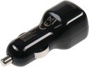 Автомобильное зар./устр. Hama H-1401660 1.2A+1.2A 2xUSB универсальное черный (00173624)
