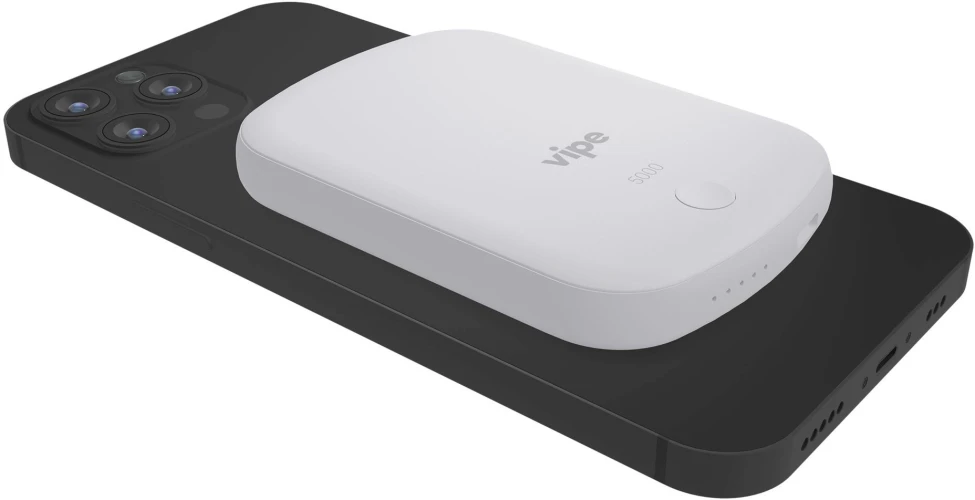 Мобильный аккумулятор Vipe Jake 5000mAh PD 20W 3A USB-C беспров.зар. белый (VPPBJAKE5KSTWH)