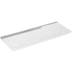 Клавиатура + мышь A4Tech Fstyler FB2535C клав:белый/серый мышь:белый/серый USB беспроводная Bluetoot A4Tech FB2535C ICY WHITE