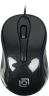 Мышь Оклик 385M черный оптическая (1600dpi) USB для ноутбука (3but)