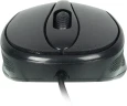 Мышь Оклик 385M черный оптическая (1600dpi) USB для ноутбука (3but)