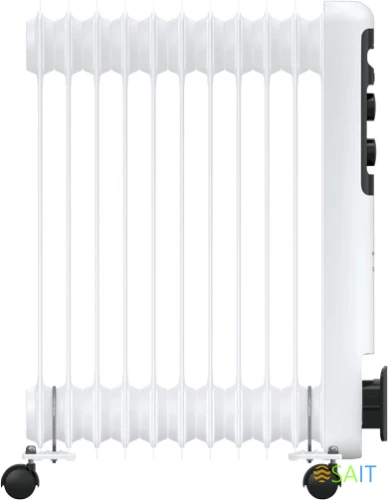 Радиатор масляный Royal Clima GUARDA ROR-GU11-2500M 2500Вт белый/серый