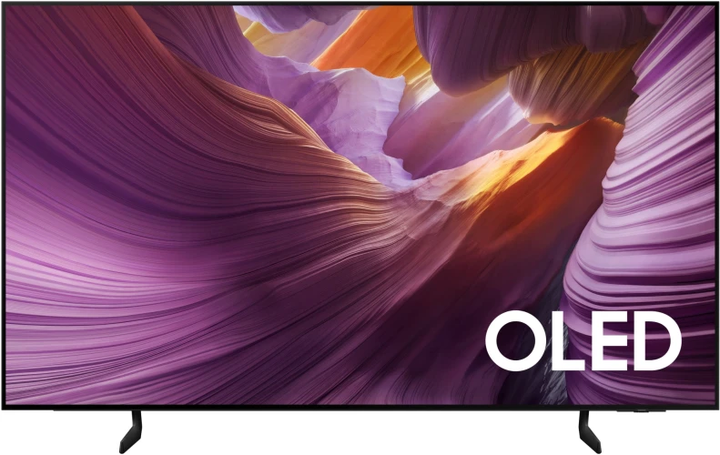 Телевизор OLED Samsung 55" QE55S85FAEXRU Series 9 черный графит 4K Ultra HD 120Hz DVB-T2 DVB-C DVB-S2 USB WiFi Smart TV