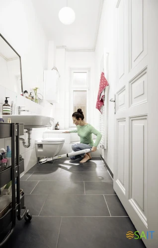 Электрошвабра Karcher EWM 2 белый/серый