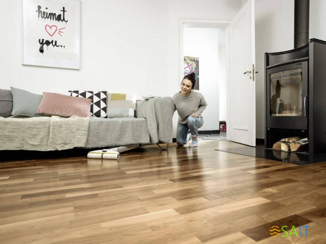 Электрошвабра Karcher EWM 2 белый/серый