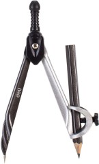 Циркуль Deli EG20402 в компл.:карандаш