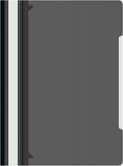 Папка-скоросшиватель Бюрократ -PS-K20BLCK A4 прозрач.верх.лист карм.на лиц.стор. пластик черный 0.12/0.16