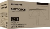 Монитор Gigabyte 27" M27Q X черный IPS LED 0.5ms 16:9 HDMI M/M полуматовая HAS 350cd 178гр/178гр 2560x1440 240Hz FreeSync Premium DP 2K USB 5.2кг
