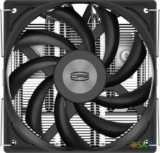 Устройство охлаждения(кулер) PcCooler RC600-67 Soc-AM5/AM4/1200/1700/1851 серебристый/черный 4-pin 16-35dB Al+Cu 205W Ret (RC567-BKNWYX-GL)