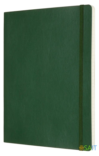 Блокнот Moleskine CLASSIC SOFT QP621K15 XLarge 190х250мм 192стр. линейка мягкая обложка зеленый