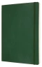 Блокнот Moleskine CLASSIC SOFT QP621K15 XLarge 190х250мм 192стр. линейка мягкая обложка зеленый