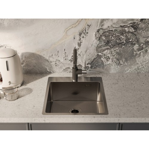 Кухонная мойка RIVELATO Rivelato Rinox 4450 PVD black