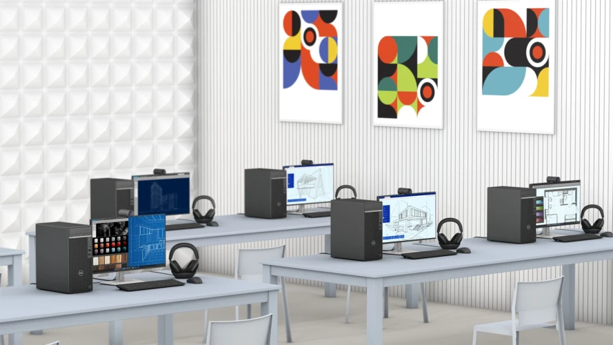 ПК Dell Pro Tower QCT1250 MT i5 14500 (2.6) 8Gb SSD512Gb UHDG 770 Windows 11 Pro GbitEth 180W мышь клавиатура черный (PRO-5010)