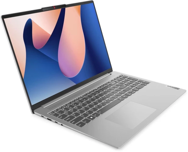 Ноутбук Lenovo IdeaPad Slim 5 16IRL8 Core i7 13620H 16Gb SSD512Gb Intel UHD Graphics 16" IPS WUXGA (1920x1200) Windows 11 Home l.grey WiFi BT Cam (82XF009JRK)