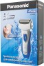 Бритва сетчатая Panasonic ES6003 реж.эл.:3 питан.:аккум. синий/серебристый
