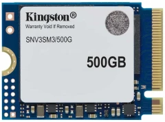 Накопитель SSD Kingston PCIe 4.0 x4 500GB SNV3SM3/500G NV3 M.2 2230