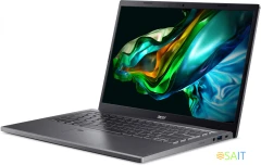 Ноутбук Acer Aspire 5 A514-56M-770K Core i7 1355U 16Gb SSD512Gb Intel Iris Xe graphics 14" IPS WUXGA (1920x1200) noOS grey WiFi BT Cam (NX.KH6CD.008)