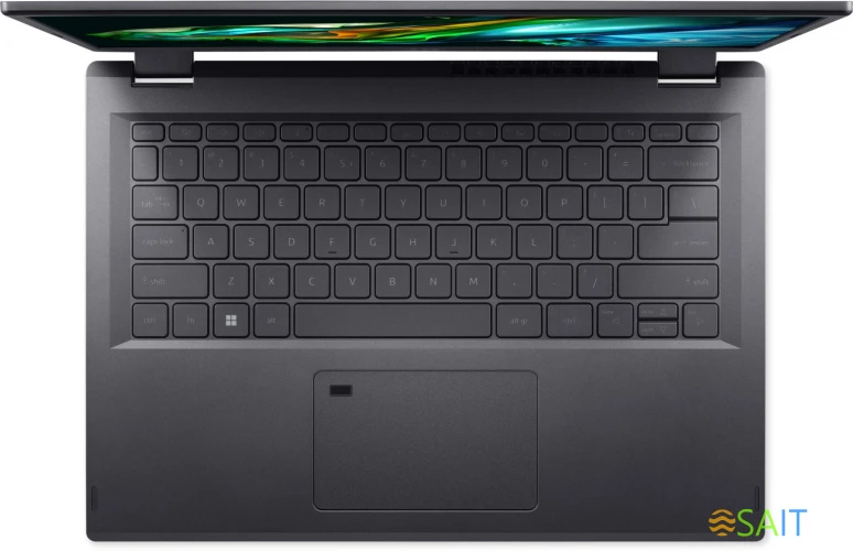 Ноутбук Acer Aspire 5 A514-56M-770K Core i7 1355U 16Gb SSD512Gb Intel Iris Xe graphics 14" IPS WUXGA (1920x1200) noOS grey WiFi BT Cam (NX.KH6CD.008)