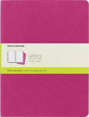 Блокнот Moleskine CAHIER JOURNAL CH023D17 XLarge 190х250мм обложка картон 120стр. нелинованный розовый неон (3шт)