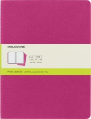 Блокнот Moleskine CAHIER JOURNAL CH023D17 XLarge 190х250мм обложка картон 120стр. нелинованный розовый неон (3шт)