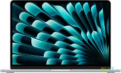 Ноутбук Apple MacBook Air A3240 M4 10 core 16Gb SSD256Gb/8 core GPU 13.6&quot; Liquid Retina (2560x1664) macOS silver WiFi BT Cam (MW0W3HN/A)