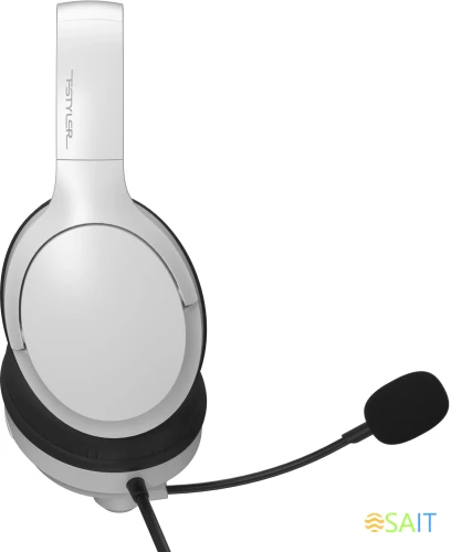 Наушники с микрофоном A4Tech Fstyler FH280U белый 2м мониторные USB оголовье