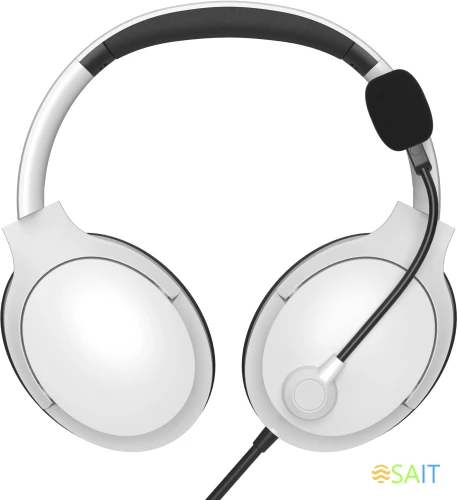 Наушники с микрофоном A4Tech Fstyler FH280U белый 2м мониторные USB оголовье