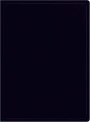 Папка с 10 прозр.вклад. Silwerhof Eco SE-V10BLK A4 пластик 0.5мм черный