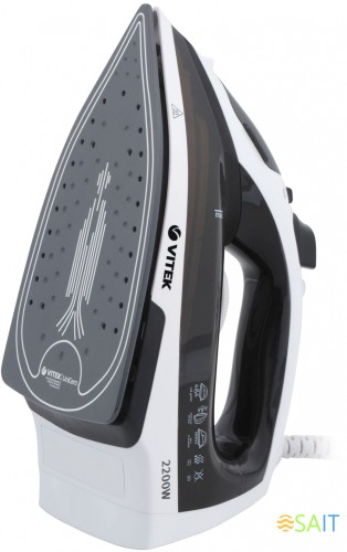 Утюг Vitek Metropolis 8338-VT-01 2200Вт черный/белый