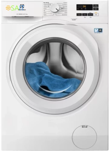 Стиральная машина Electrolux EW6F1481E пан.англ. класс: A загр.фронтальная макс.:8кг белый инвертор