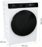 Стиральная машина Gorenje WD2PA1X64ADAAW/C класс: A++ загр.фронтальная макс.:10.5кг (с сушкой) белый инвертор