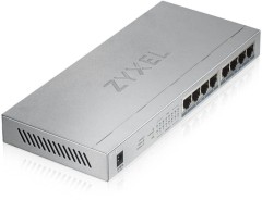 Коммутатор Zyxel GS1008HP-EU0101F (L2) 8x1Гбит/с 8PoE+ 60W неуправляемый