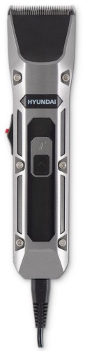 Машинка для стрижки Hyundai H-HC7115 черный 3Вт (насадок в компл:4шт)