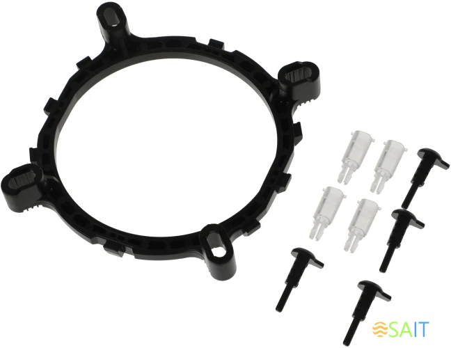 Устройство охлаждения(кулер) Digma D-CPC95-PWM2 120x120x25mm Soc-AM4/1151/1200 черный 4-pin 18-29dB Al 95W 185gr Ret