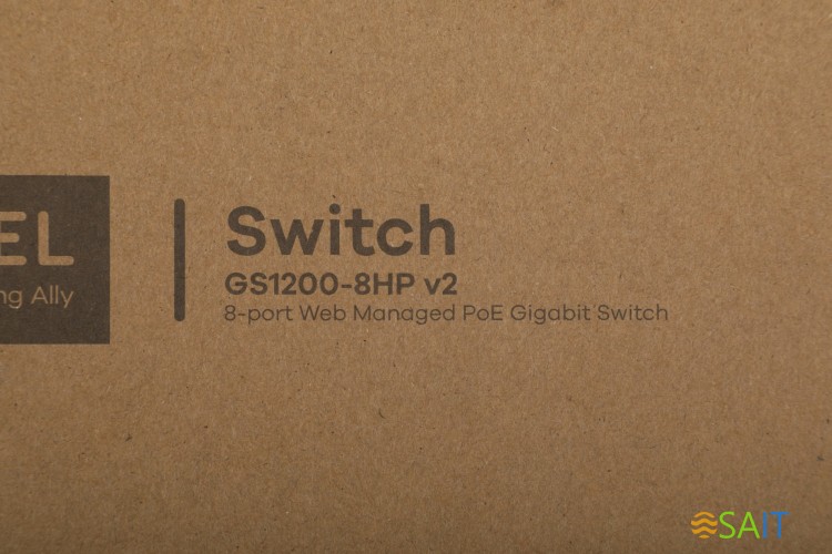 Коммутатор Zyxel GS1200-8HPV2-EU0101F (L2) 8x1Гбит/с 4PoE+ 60W управляемый