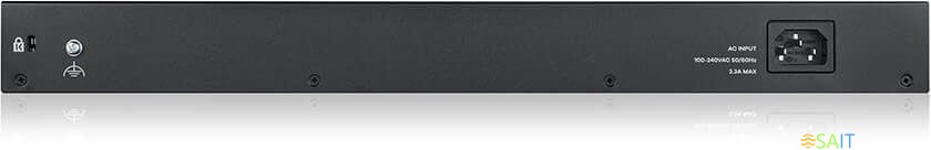 Коммутатор Zyxel GS190024HPV2-EU0101F (L2) 24x1Гбит/с 2SFP 24PoE+ 170W управляемый