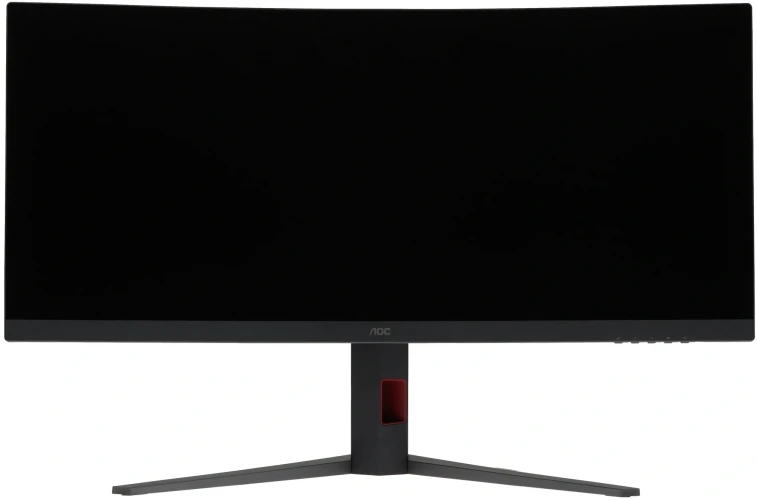 Монитор AOC 34" Gaming CU34G4 черный VA LED 21:9 HDMI матовая HAS Piv 300cd 178гр/178гр 3440x1440 180Hz FreeSync Premium DP UW 8.08кг