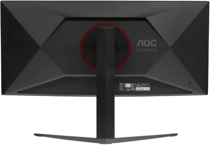 Монитор AOC 34" Gaming CU34G4 черный VA LED 21:9 HDMI матовая HAS Piv 300cd 178гр/178гр 3440x1440 180Hz FreeSync Premium DP UW 8.08кг