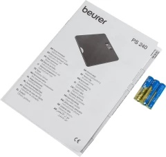 Весы напольные электронные Beurer PS240 макс.180кг черный