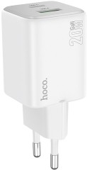 Сетевое зар./устр. Hoco N41 Almighty White 20W 3A (PD+QC+AFC) универсальное белый