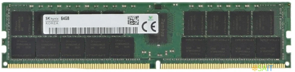 Память DDR4 Hynix HMAA8GR7CJR4N-XN 64Gb DIMM ECC Reg PC4-25600 CL22 3200MHz