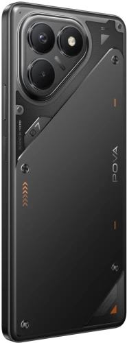 Смартфон Tecno Pova 7 Neo 128Gb 8Gb черный моноблок 3G 4G 2Sim 6.8" 1080x2460 Android 14 108Mpix 802.11 a/b/g/n/ac NFC GPS GSM900/1800 Protect FM