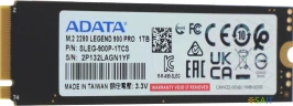 Накопитель SSD A-Data PCIe 4.0 x4 1TB SLEG-900P-1TCS Legend 900 Pro M.2 2280
