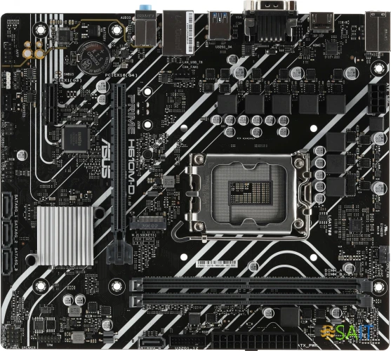 Материнская плата Asus PRIME H610M-D Soc-1700 Intel H610 2xDDR5 mATX AC`97 8ch(7.1) GbLAN+VGA+HDMI