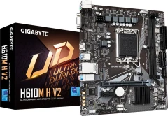 Материнская плата Gigabyte H610M H V2 Soc-1700 Intel H610 2xDDR5 mATX AC`97 8ch(7.1) GbLAN+VGA+HDMI