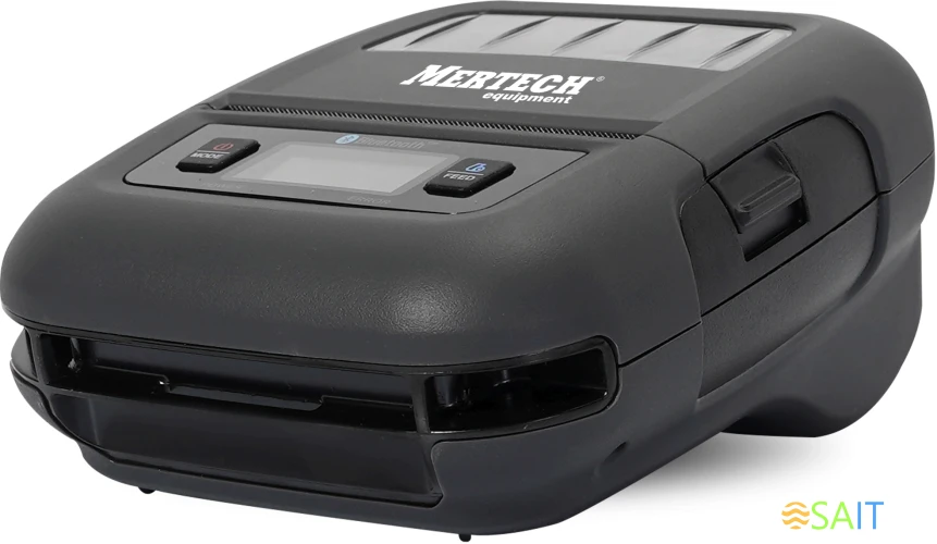 Термопринтер Mertech ALPHA (4596) 203dpi 80мм/с/USB/Wi-Fi/BT для печ.накл. серый