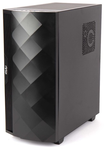Корпус Hiper DCB черный без БП ATX 5x120mm 5x140mm 1xUSB2.0 1xUSB3.0 audio bott PSU