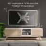 Кронштейн для телевизора Holder LCD-5566-W белый 32"-55" макс.45кг настенный поворотно-выдвижной и наклонный