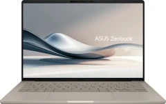 Ноутбук Asus Zenbook 14 UX3407QA-QD197W Snapdragon X X1-26-100 16Gb SSD512Gb Qualcomm Adreno 14" OLED WUXGA (1920x1200) Windows 11 Home beige WiFi BT Cam (90NB1501-M00850)